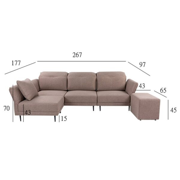 Sofa góc L-5061