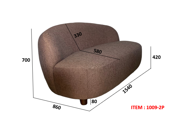 Sofa đôi 1009-2P
