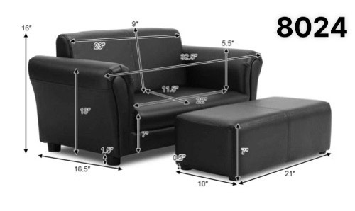 Sofa trẻ em 8024-2P