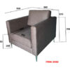Sofa đơn 8084