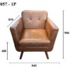 Sofa băng 5057-1P