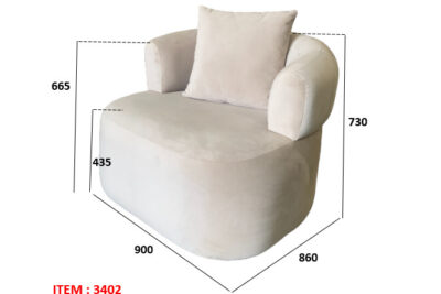 Sofa đơn 3402